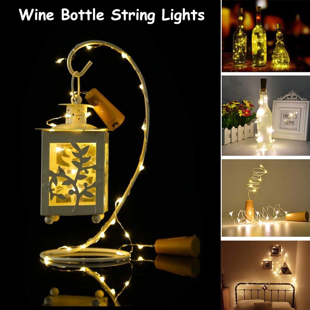 Wine Bottle Cork Lights