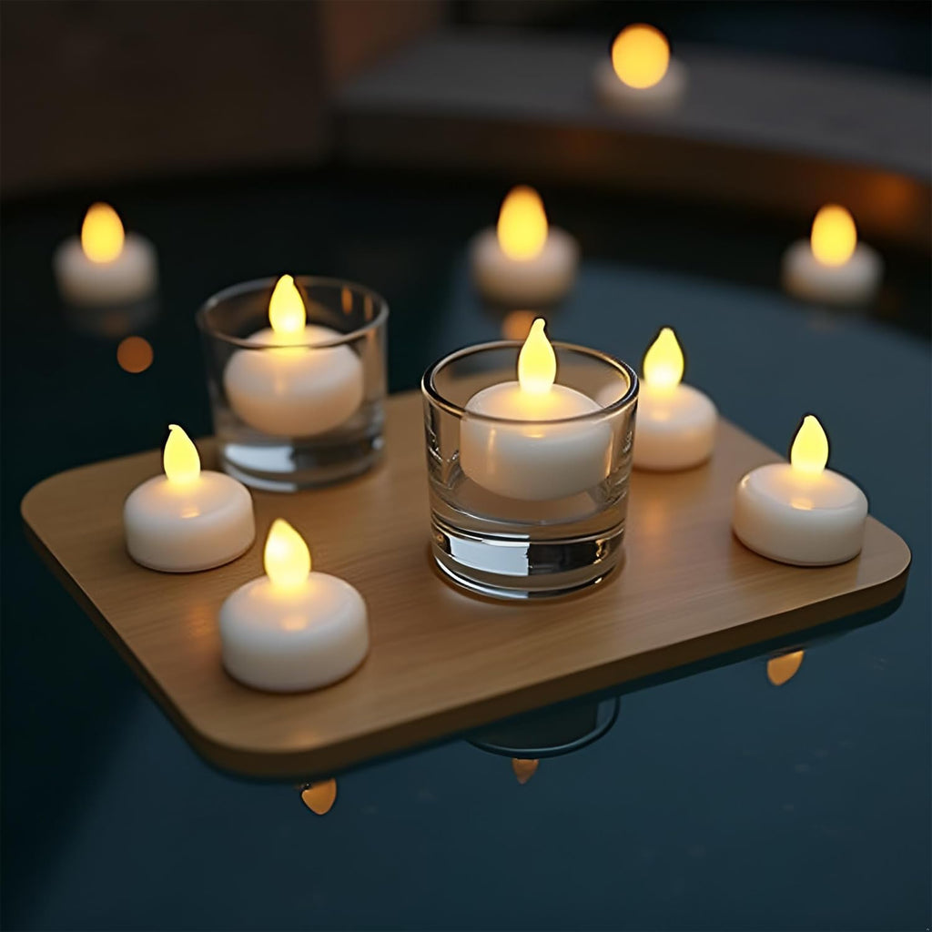 Floating LED Tealight Candles