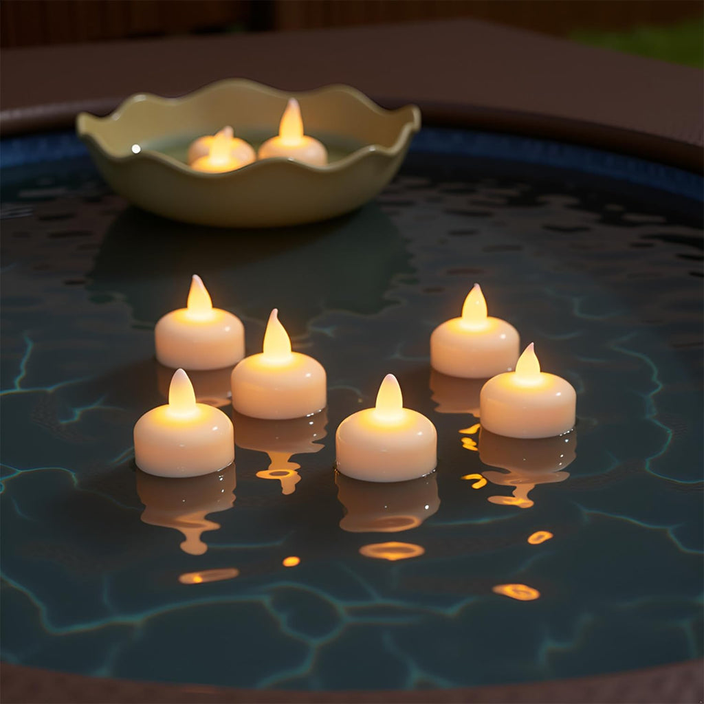 Floating LED Tealight Candles