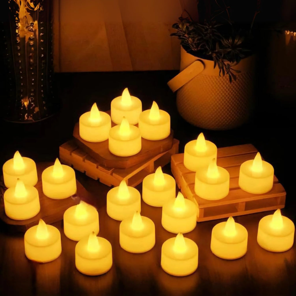 LED Tealight Candles (Pack of 24)