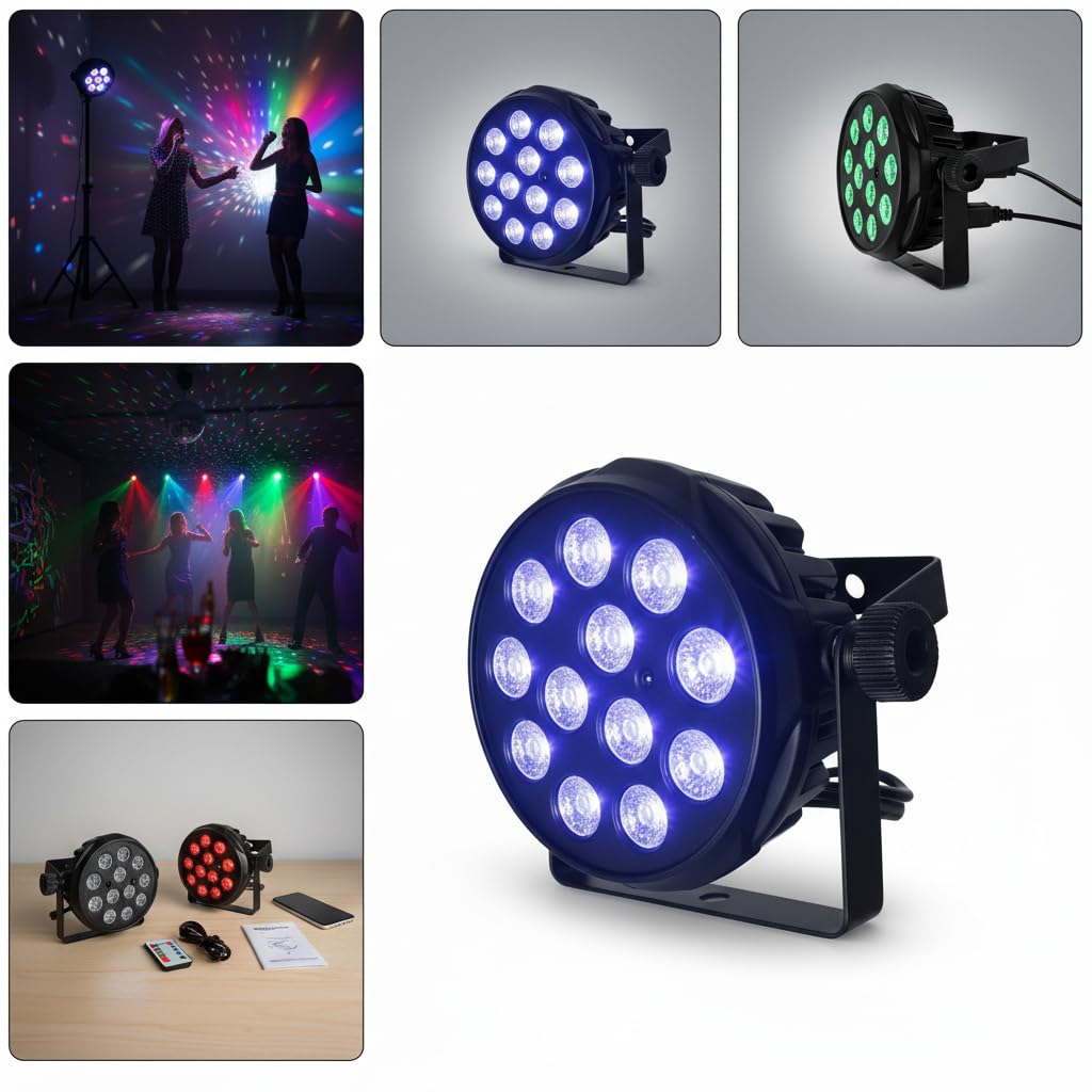12 Led DJ PAR Light RGB