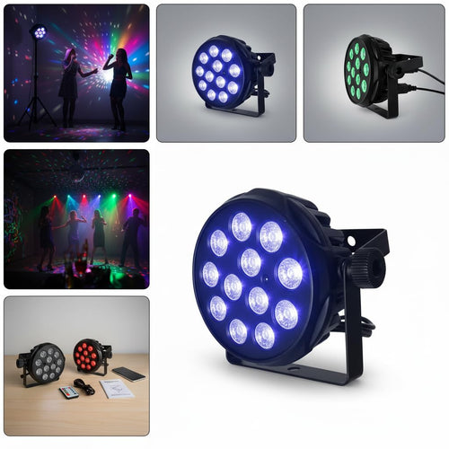 12 Led DJ PAR Light RGB