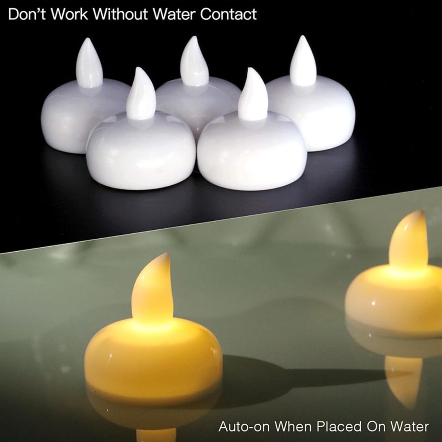 Floating LED Tealight Candles