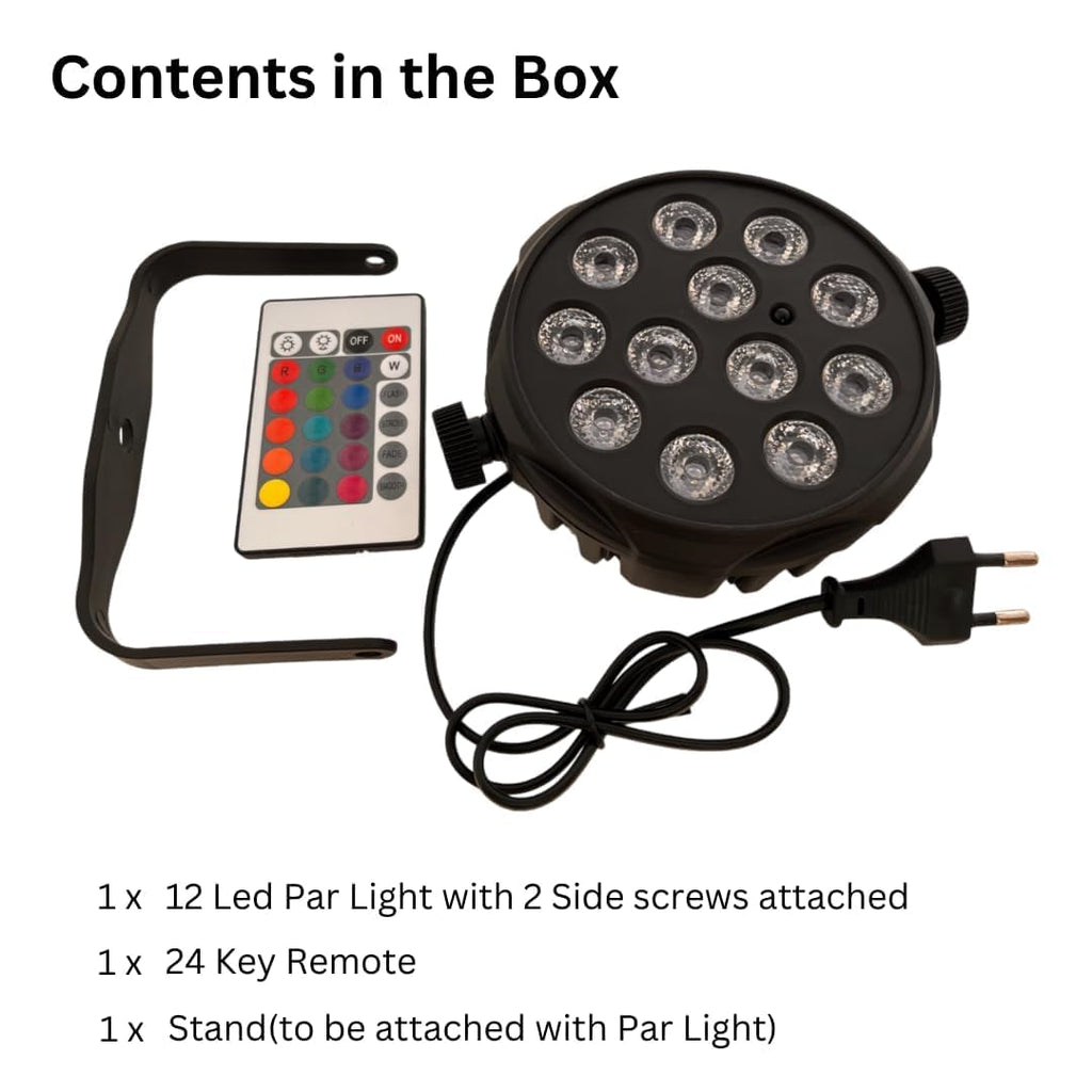 12 Led DJ PAR Light RGB