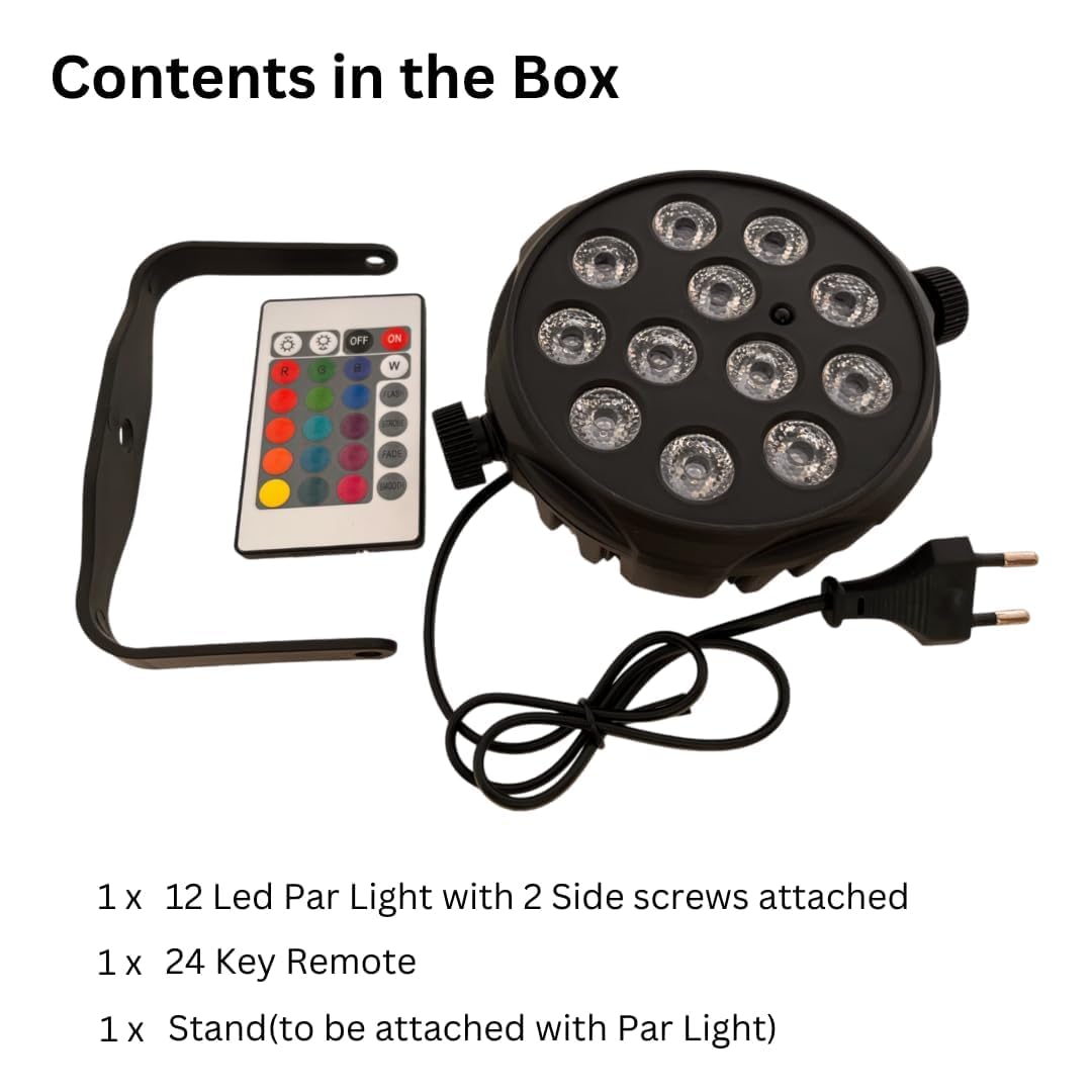 12 Led DJ PAR Light RGB