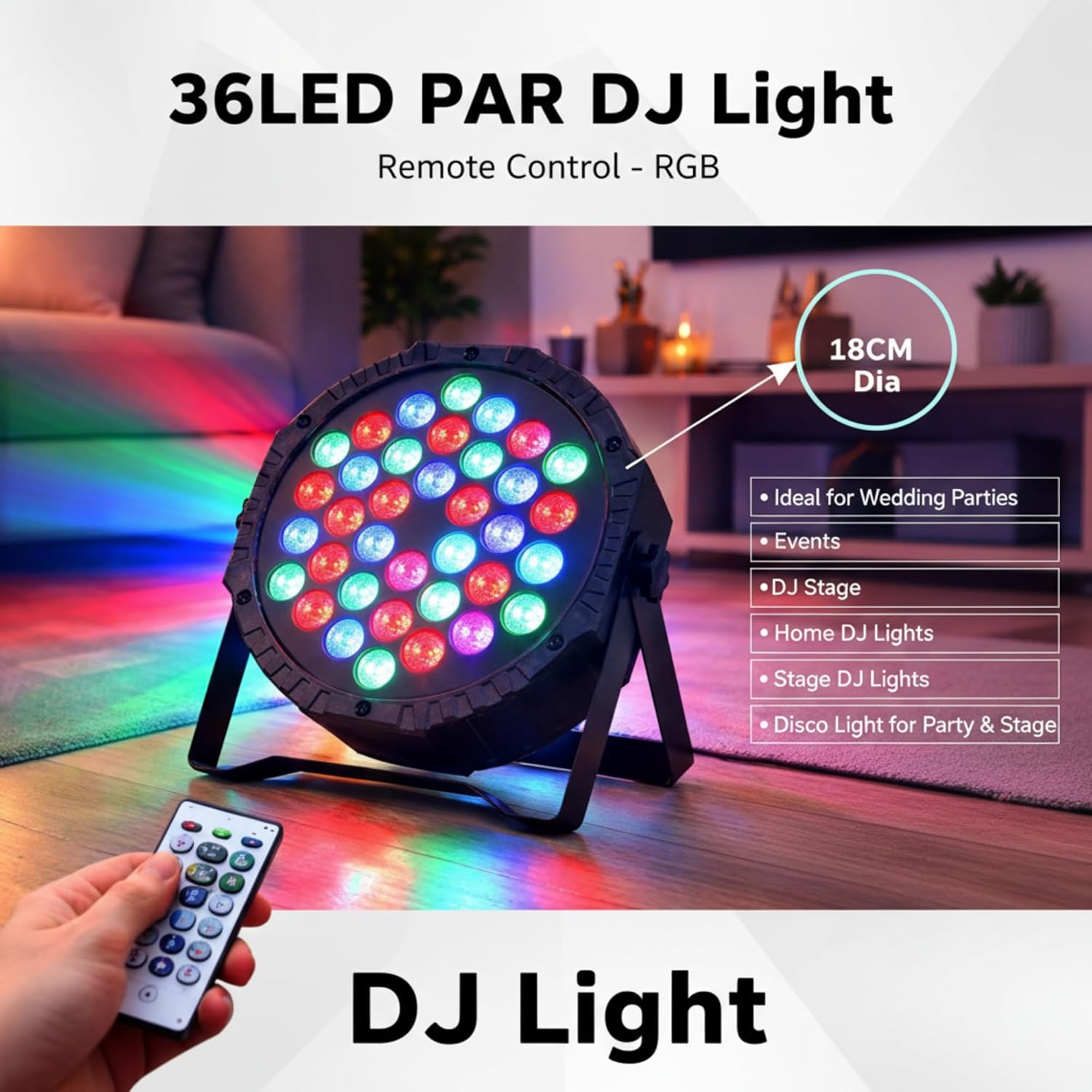 36 LED PAR DJ Light