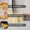 Flameless LED Pillar Candles