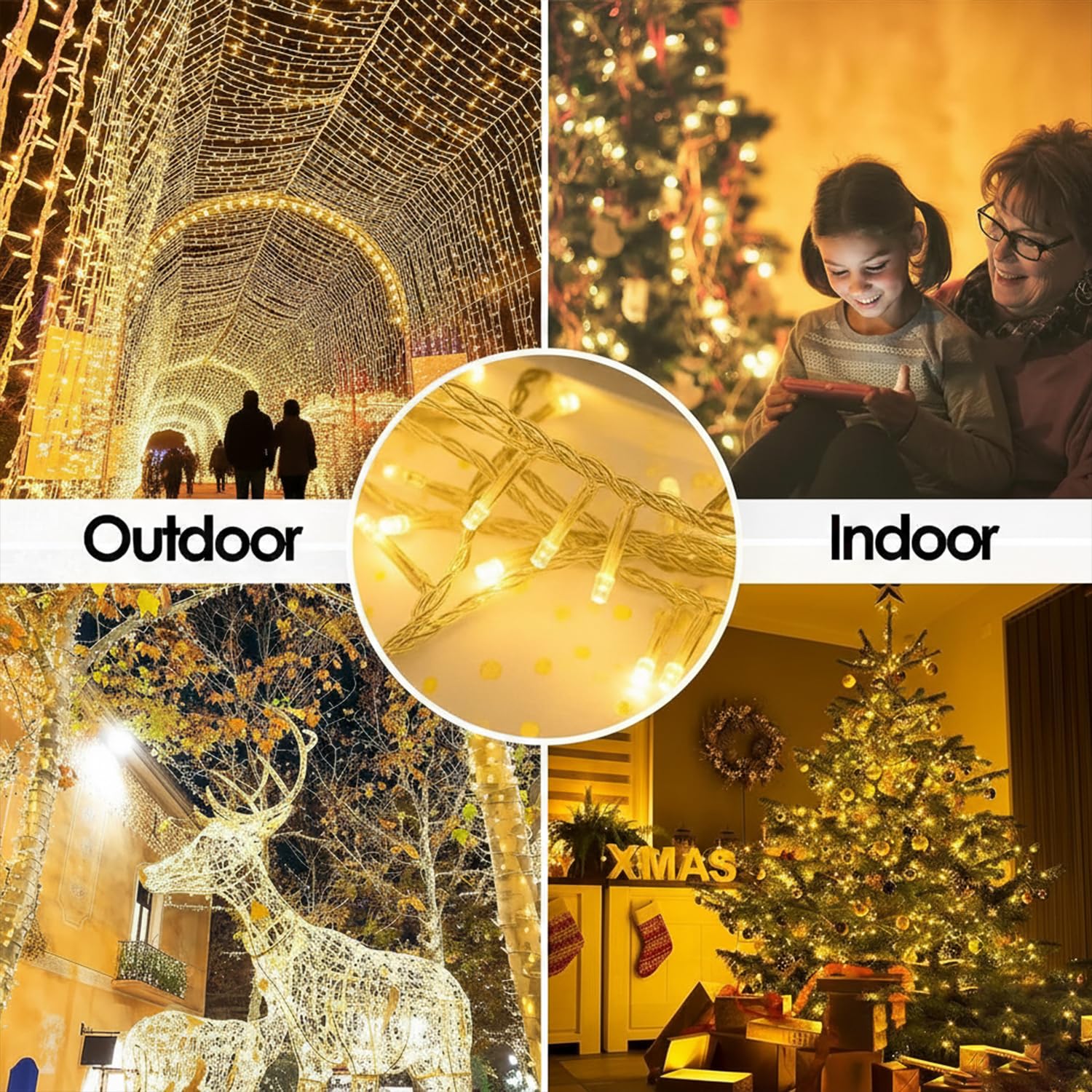 50 Meter LED String Lights with 160 LEDs
