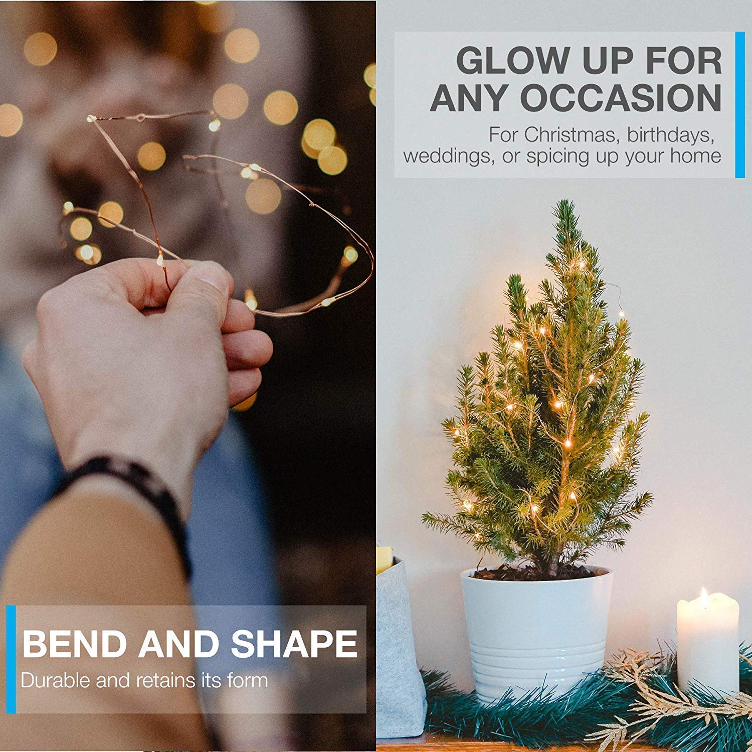 Waterproof Copper Wire Fairy Lights