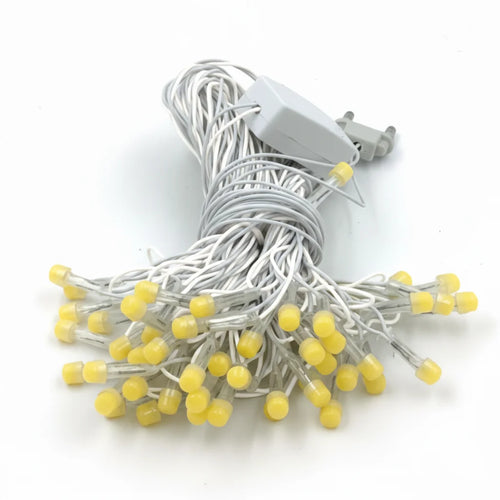 ( Pack Of 10) 15 Meter Led 8MM Warm White String Light Ladi